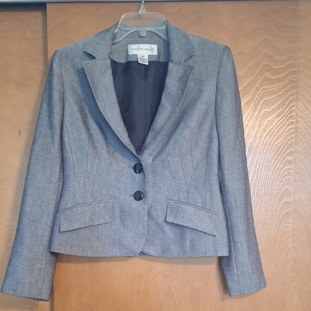 Gray Wool Blazer